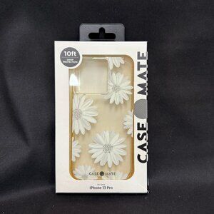 Case-Mate iPhone 13 Pro Case - Glitter Daisies - NEW